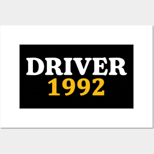 driver 1992 Posters and Art